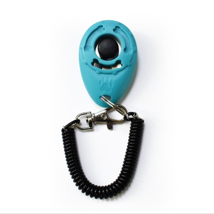 Multi-colors  New Arrival Plastic Pet  Clicker Dog Training Metal Clicker  Sound Stop Barking Training Whistle Dog Toys