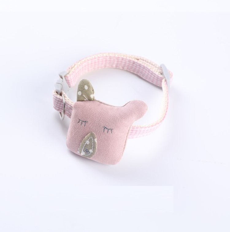 Cute Cat Collar  Cotton Padded Quick Release Breakaway Pet  Cat Dog Collar Personalized