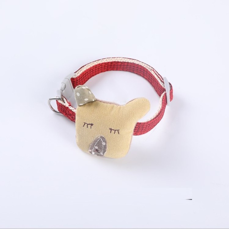 Cute Cat Collar  Cotton Padded Quick Release Breakaway Pet  Cat Dog Collar Personalized