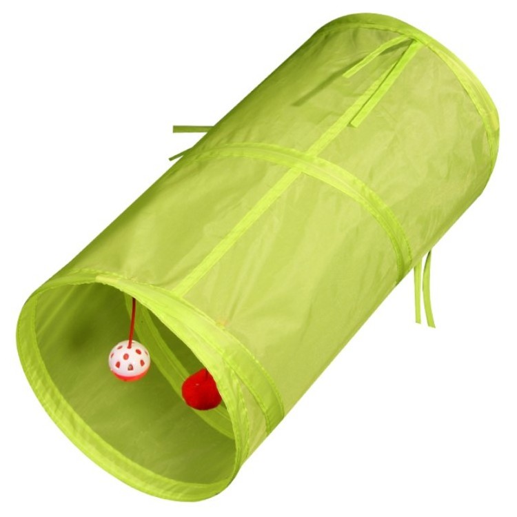 Custom Hideaway Pet Crinkle Tube for Rabbit Dogs Kitten Foldable Pet Cat Tunnel Outdoor Indoor DIY Cat Toys Play Tunnel