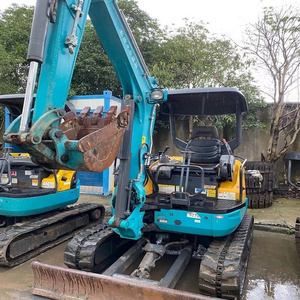 Used mini crawler excavators 3.6t Kubota U30 small type dry land soil digger made in Japan free delivery for Saudi Arabia