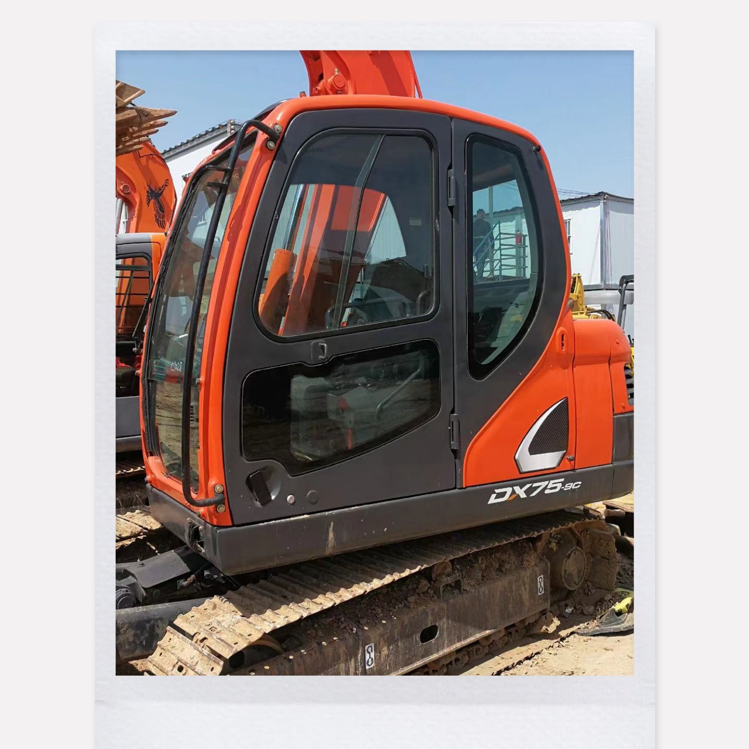 Used DOOSAN DX75-9C Excellent Engineering Excavator 7 Ton Original Korea machine second hand hydraulic digger with Low Price