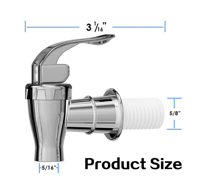 Gheap juice water faucet tap plastic water beverage drum dispenser spigot tap faucet