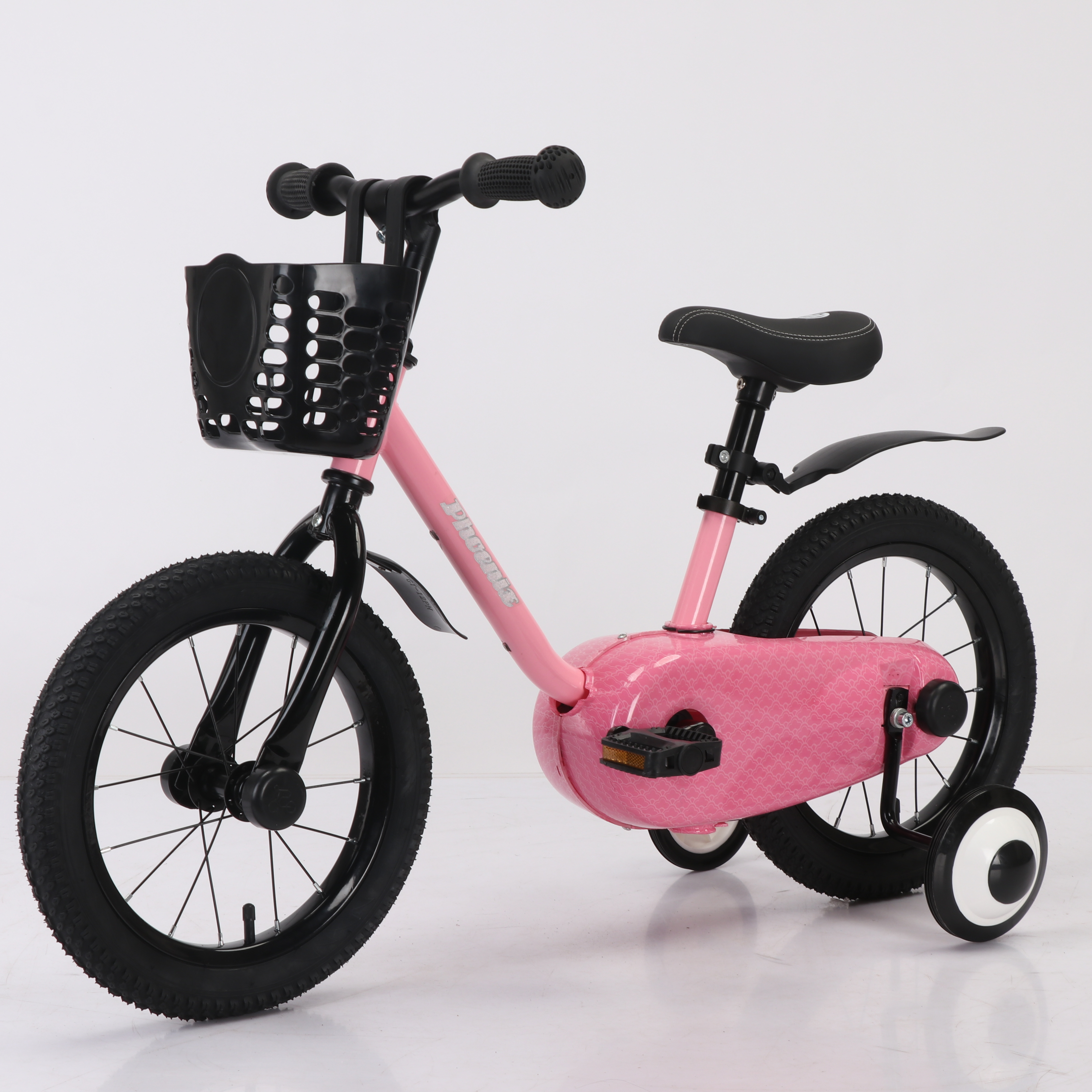 Phoenix Manufacturer Direct Sales Of Sparkling Tassel Fan Children Bicycles Four Wheel Children Bicycles