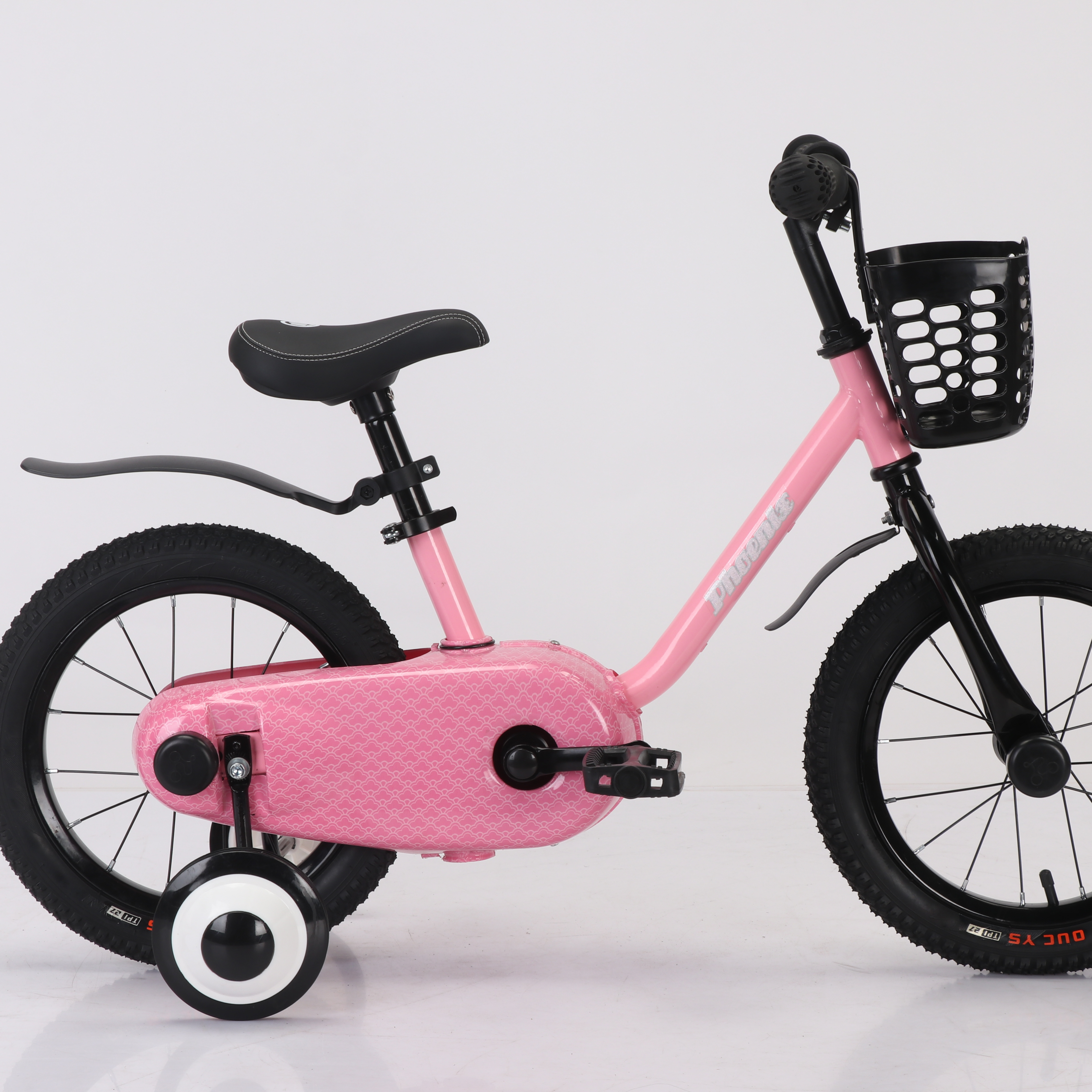 Phoenix Manufacturer Direct Sales Of Sparkling Tassel Fan Children Bicycles Four Wheel Children Bicycles