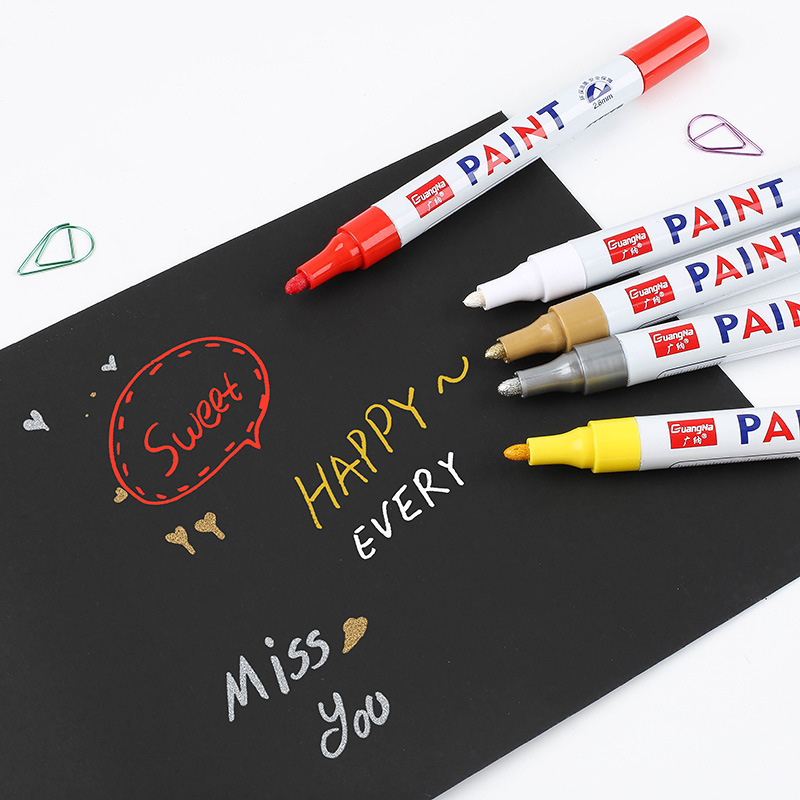 Paint pen sign in marker pen tire touch-up paint DIY photo album graffiti tool multi-function pen