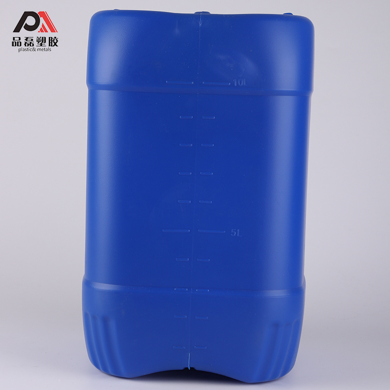 10L 3 gallon white/blue jerry can for food water chemical