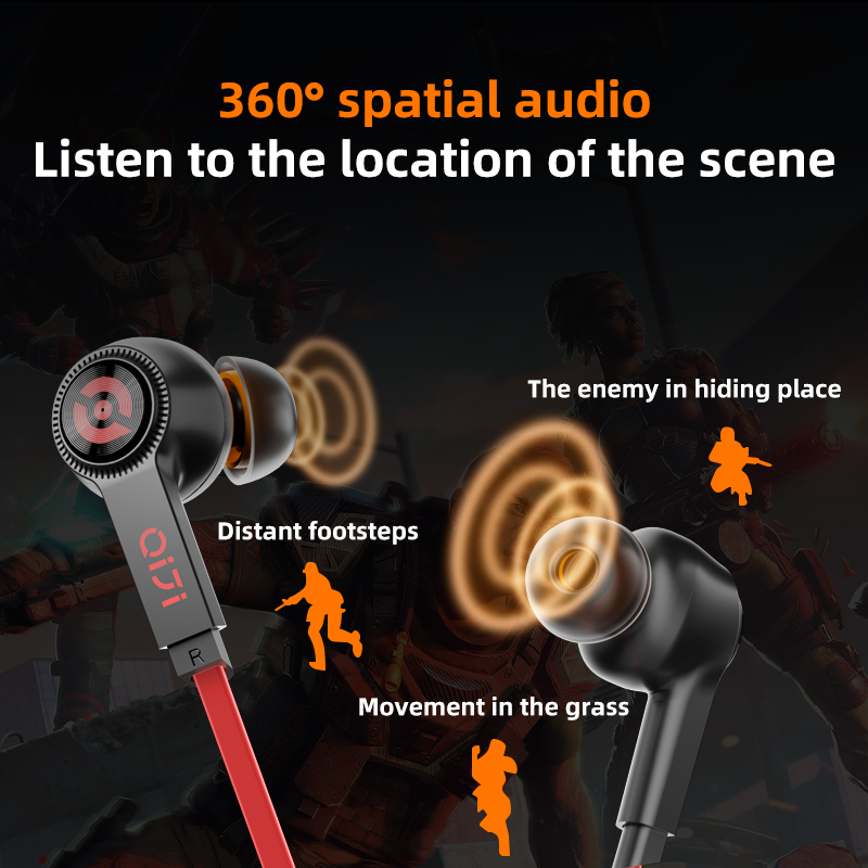 Quality Guarantee Gaming intelligent compatibility earphone and sound card