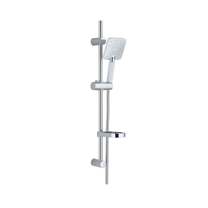 bathroom wall mounted stainless steel shower kits with soap dish