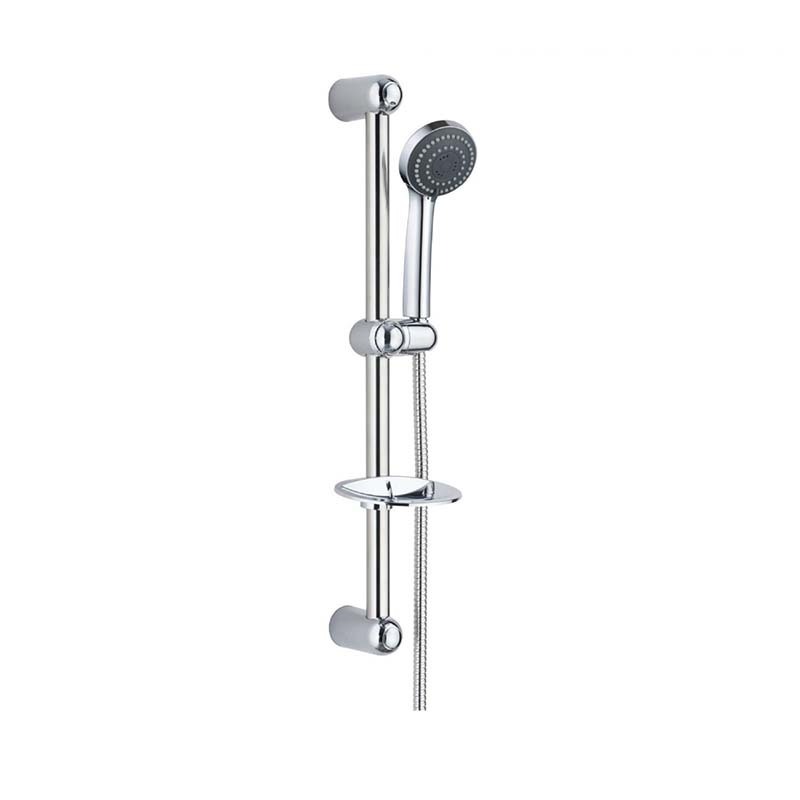 bathroom wall mounted stainless steel shower kits with soap dish