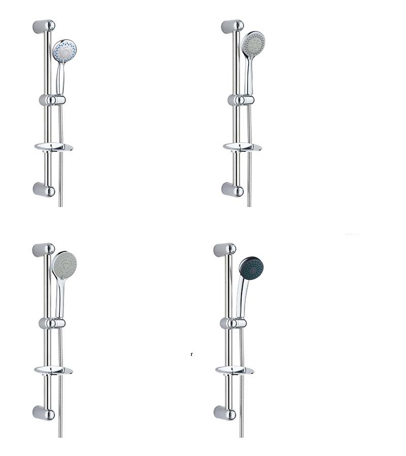 bathroom wall mounted stainless steel shower kits with soap dish