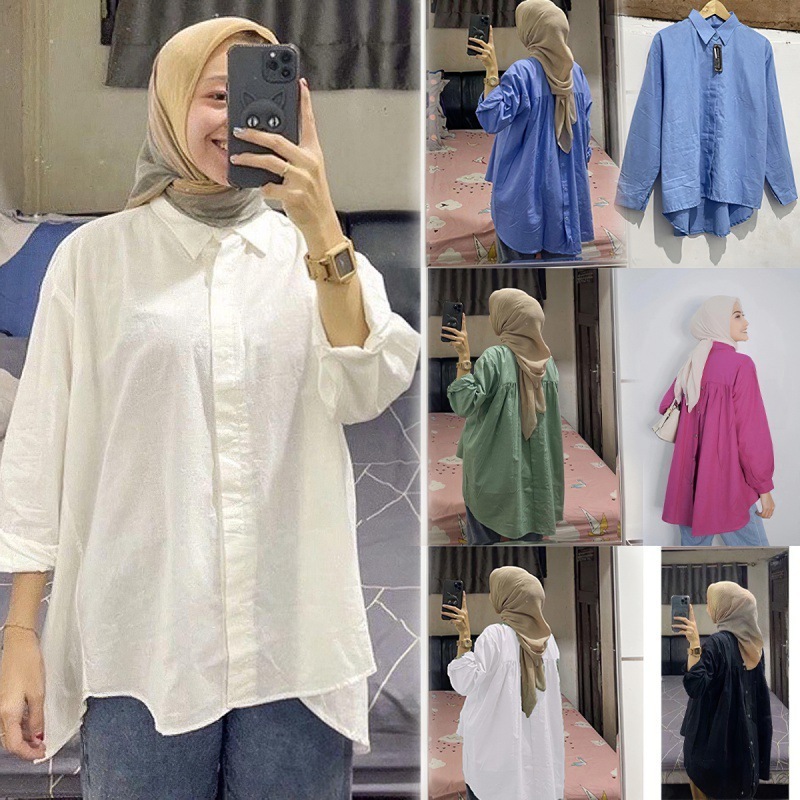 Vintage Long Sleeve Tops For Women Autumn Elegant Shirt Fashion Solid Muslim Turkey Blouse Islamic Clothing Turkey Abaya