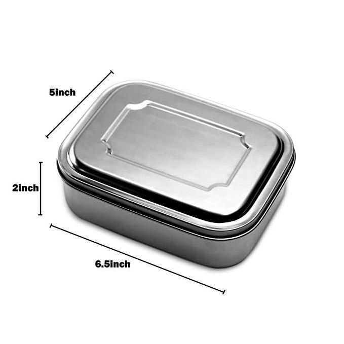 Metal lunch box stainless steel, Stainless steel lunch box with compartment