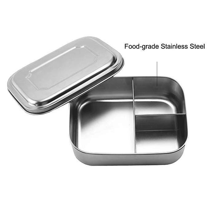 Metal lunch box stainless steel, Stainless steel lunch box with compartment