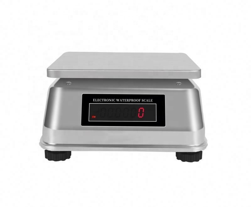 3kg 6kg 15kg 30kgElectronic Ip68 Waterproof Weighing Scale Stainless Steel Digital Weighing Bench Scale