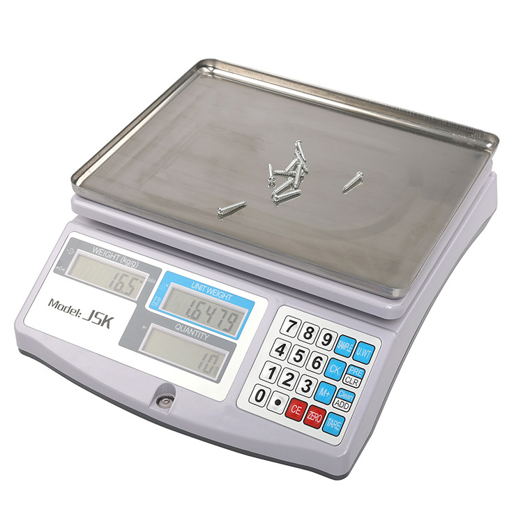 RS232 Interface Electronic 30kg 1g Digital Industrial Counting Scale