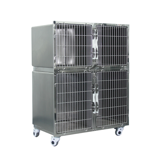 veterinary icu cage Pet Dog Cages Veterinary dog kennel Stainless Steel Modular Cat Dog Cage