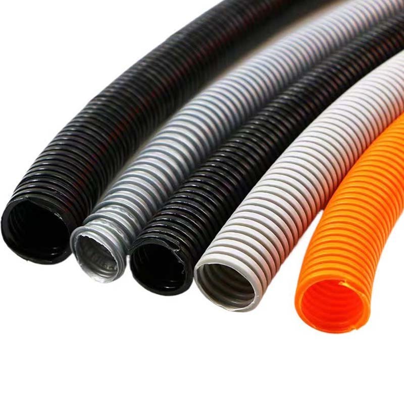 Factory supply AD13 NyLon PA6 corrugated flexible cable hose pipe corrugated hose