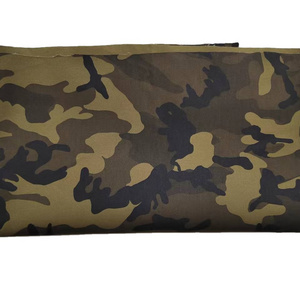 cotton spandex twill peached camouflage print fabric