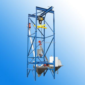 Bulk bag unloading station with weighing system, super sack unpacking