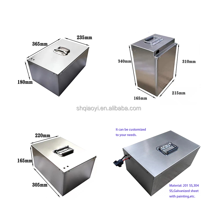 Custom Stainless Steel Electrical Control Enclosure Box for Project Battery