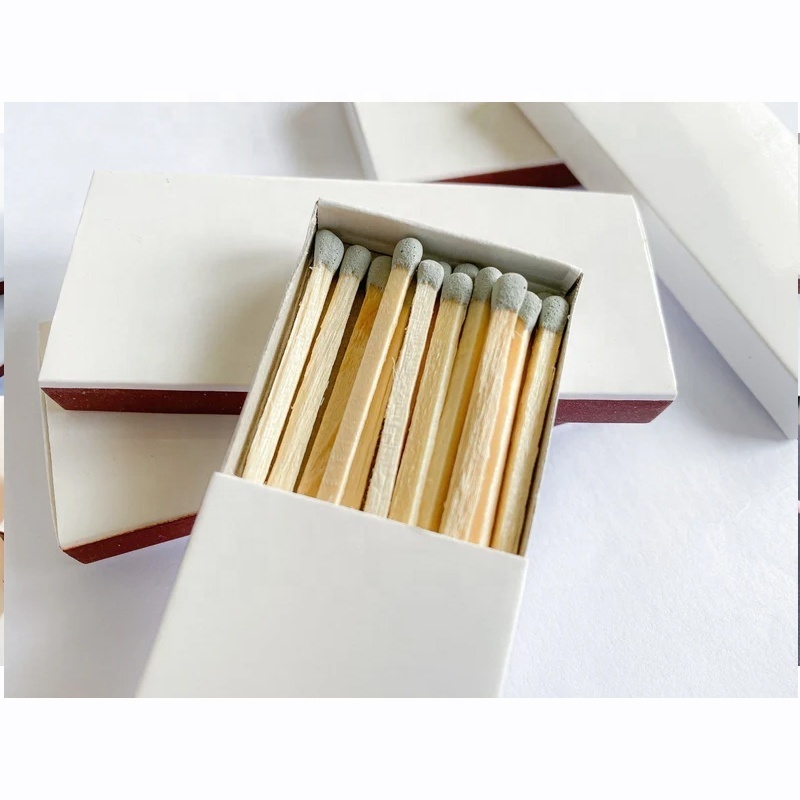 Matches Box Striker (12ct per box) Matchboxes | Colored Matches Long Candle Matches