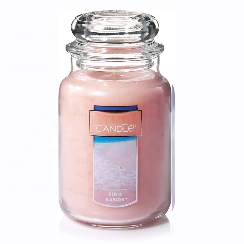 Candle Vanilla Cupcake Scented, Classic 22oz Large Jar Single Wick Candle, Over 110 Hours of Burn Time