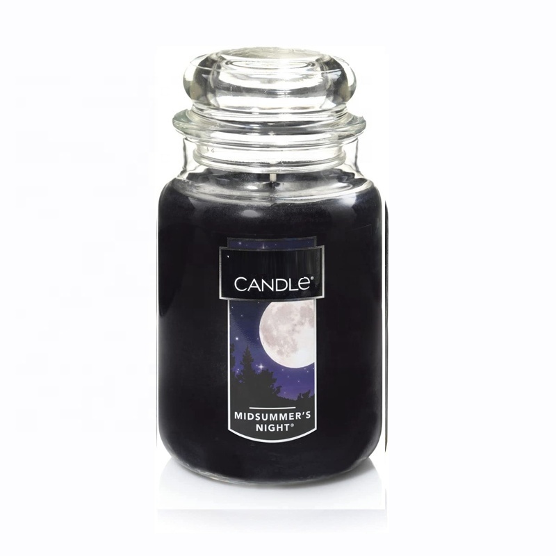 Candle Vanilla Cupcake Scented, Classic 22oz Large Jar Single Wick Candle, Over 110 Hours of Burn Time