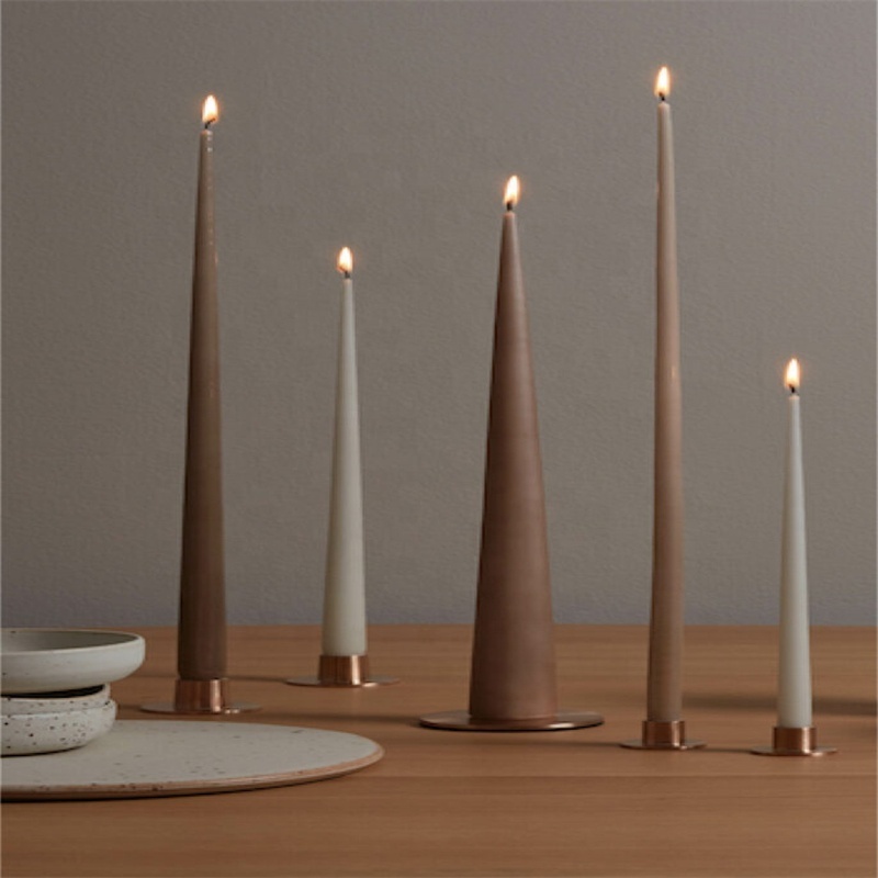 European classic long pole candle emergency lighting wedding atmosphere decoration candlelight dinner candles