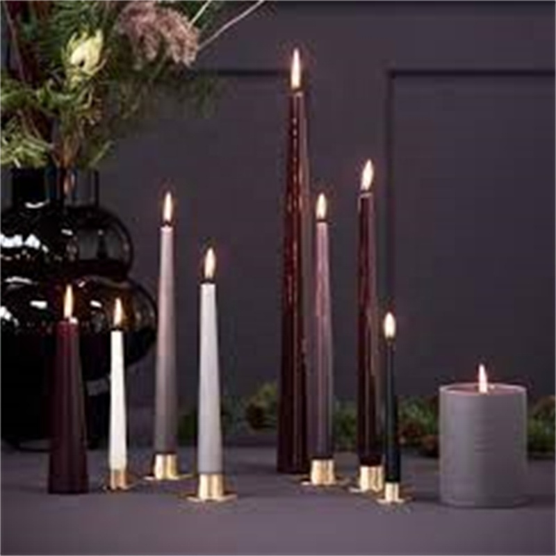 European classic long pole candle emergency lighting wedding atmosphere decoration candlelight dinner candles