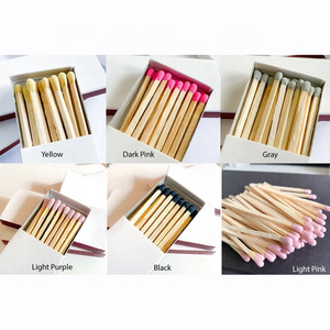 Matches Box Striker (12ct per box) Matchboxes | Colored Matches Long Candle Matches