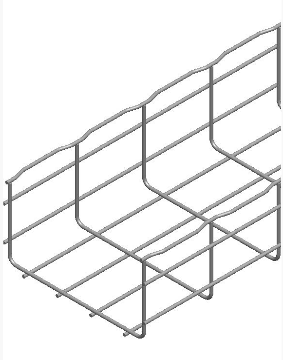 Hot dip galvanizing metal Wire Cable Tray gi wire mesh cable tray