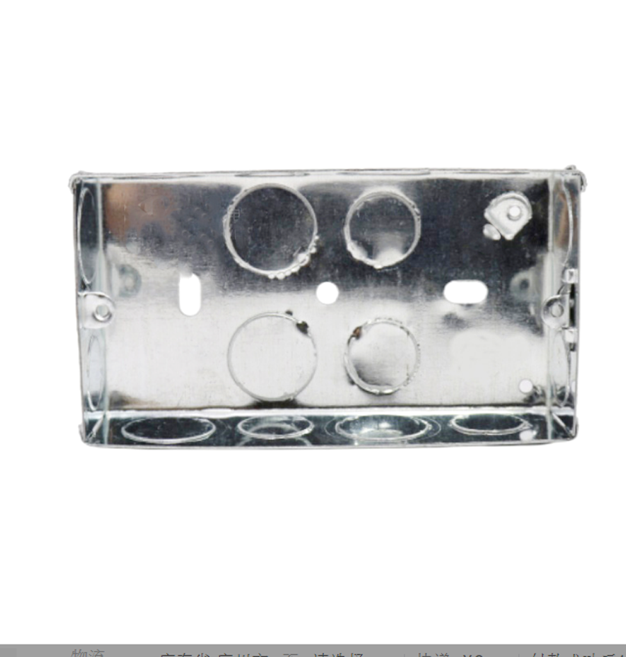 3x3 4x4 gi conduit boxes electrical galvanized junction stainless steel metal cable socket&switch outlet box