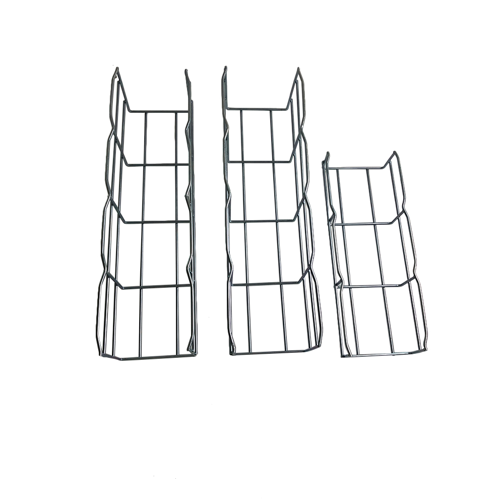 Professional Galvanized Electrical Stainless Steel Wire Basket Mesh Cable Tray zinc coated steel cable basket