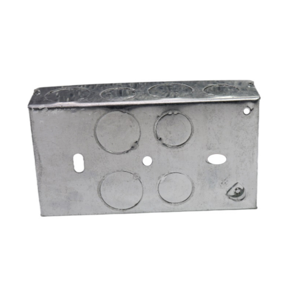 3x3 4x4 gi conduit boxes electrical galvanized junction stainless steel metal cable socket&switch outlet box