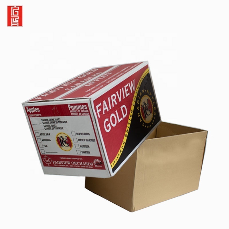 High quality Double wall Corrugated Carton  box packing shipping custom