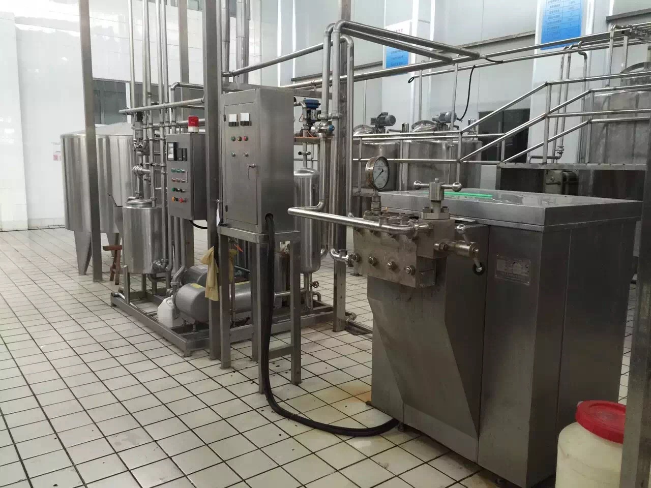 UHT Plant dairy Processing Line /milk pasteurizer and homogenizer/milk production machinery