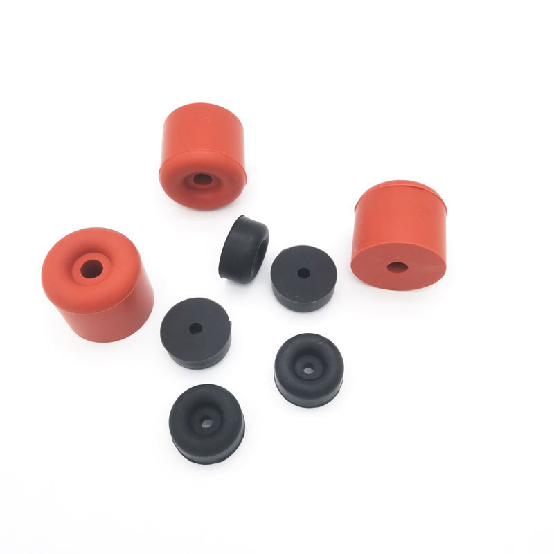 SHQN 22*10 mm Round Shape Durable Gate Bumpers Tips Rubber Stopper