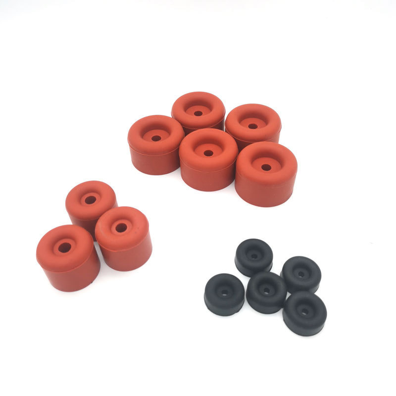 SHQN 22*10 mm Round Shape Durable Gate Bumpers Tips Rubber Stopper