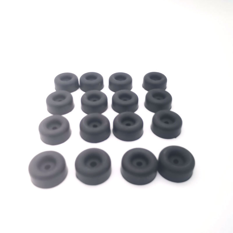 SHQN 22*10 mm Round Shape Durable Gate Bumpers Tips Rubber Stopper