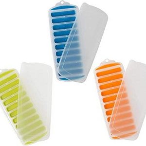 Long Cylindrical Ice Tray Silicone Jelly Mold With Popsicle Stick Ice Cube Tray Popsicle Barrel Mold Dessert