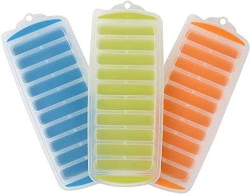 Long Cylindrical Ice Tray Silicone Jelly Mold With Popsicle Stick Ice Cube Tray Popsicle Barrel Mold Dessert