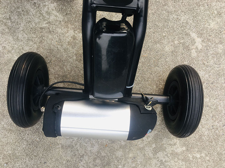 Light Foldable Electric Tricycle Three Wheels Mobility Scooter with Seat Pad