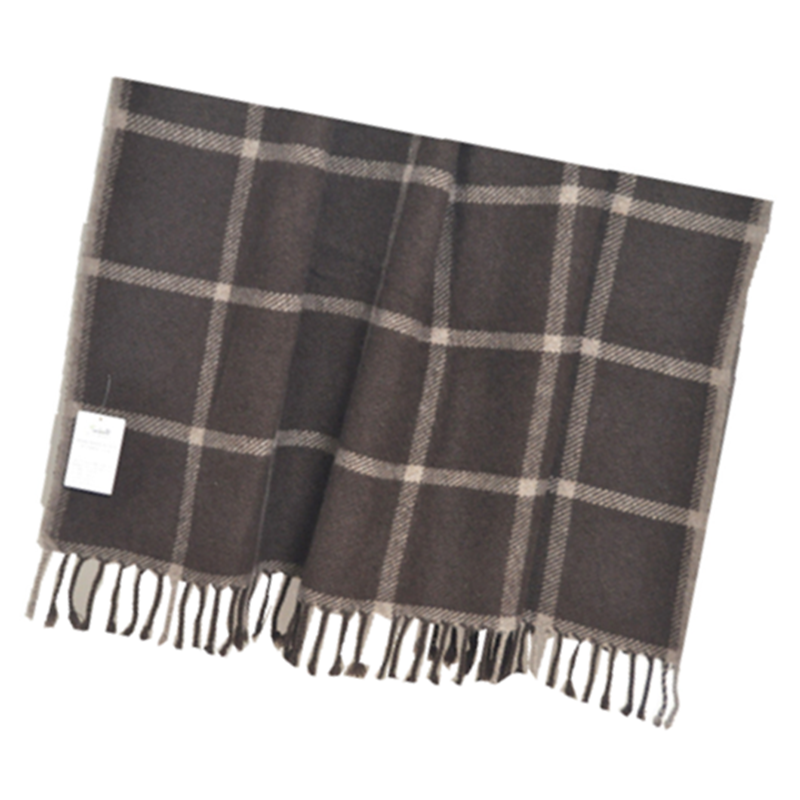 BLUE PHOENIX wholesale market yak wool blanket shawls luxury eco-friendly winter twill tartan super cozy woven blanket