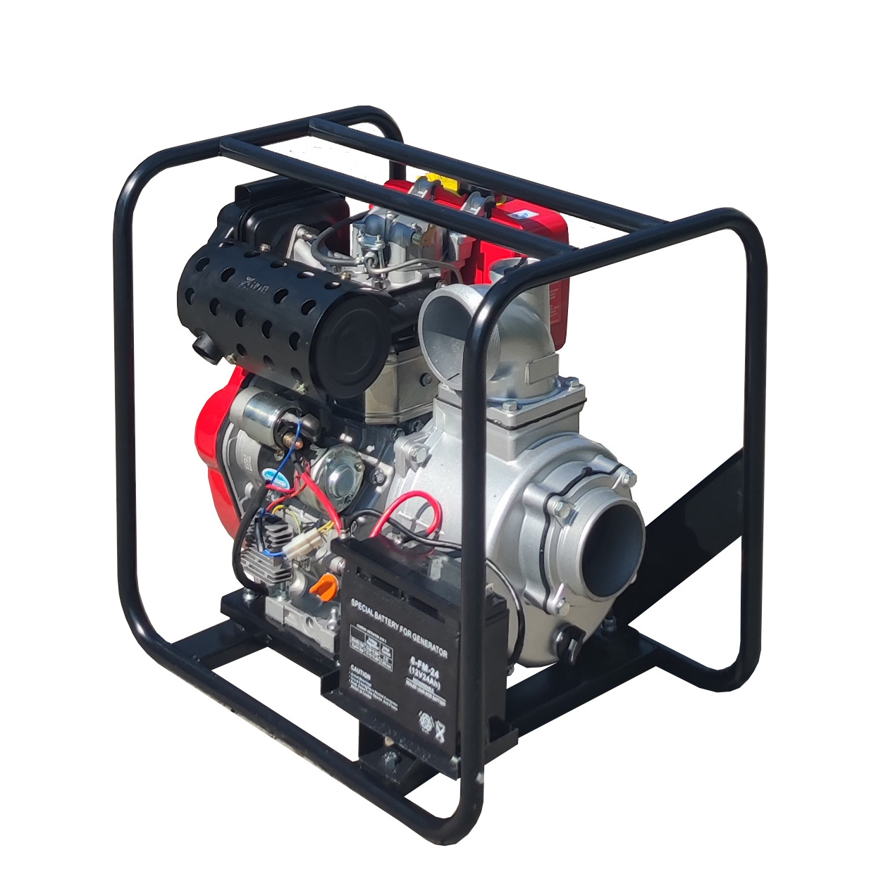 RAISE G-POWER 150KB-6DE 6 inch 150mm agricultural irrigation diesel water pump engine with cheap price for sale