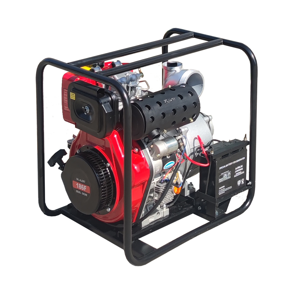 RAISE G-POWER 150KB-6DE 6 inch 150mm agricultural irrigation diesel water pump engine with cheap price for sale