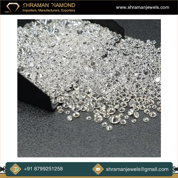 Premium Quality Hot Selling VS Clarity G-H Color 1.00mm Natural Loose Diamonds for Jewelry Making at Best Price