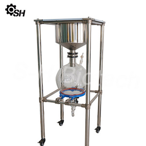 Direct selling 30L stainless steel vacuum filter solid-liquid separation laboratory Buchner funnel negative pressure filter devi