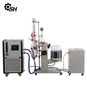 New Lab Rotary Evaporator 50 Liter With Vacuum Pump And Cooling Generator