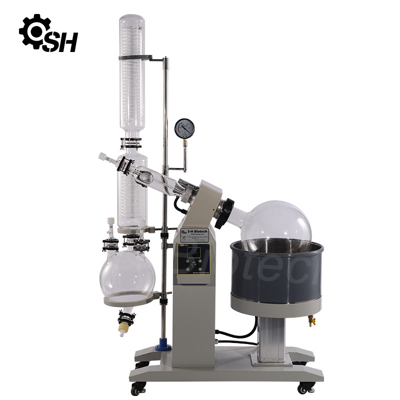 New Lab Rotary Evaporator 50 Liter With Vacuum Pump And Cooling Generator